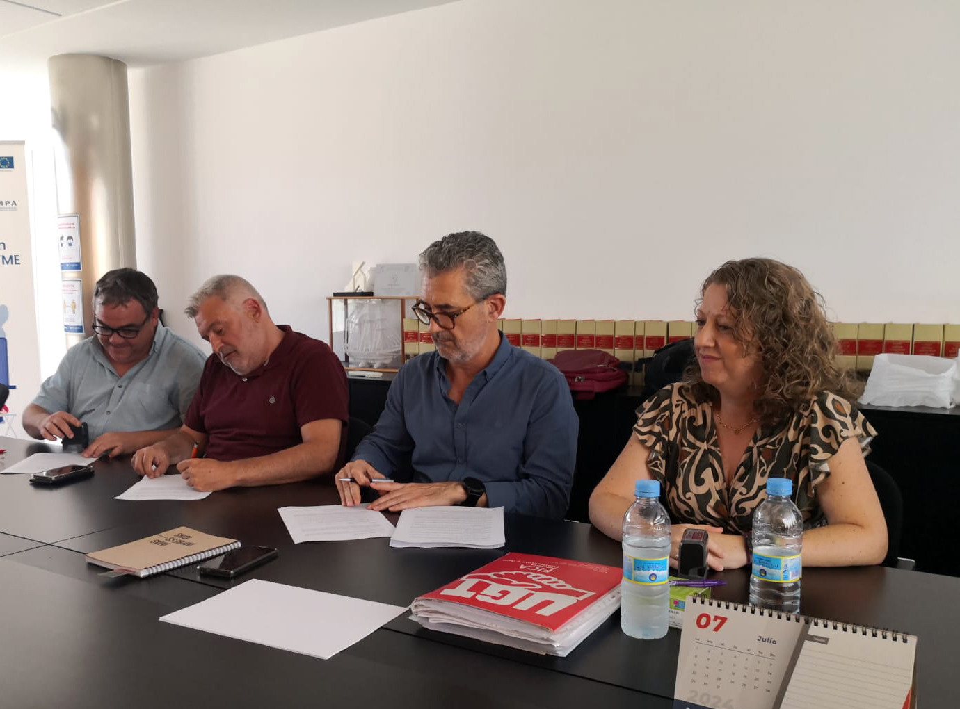 Firmado el Convenio del Metal de la provincia de Alicante
