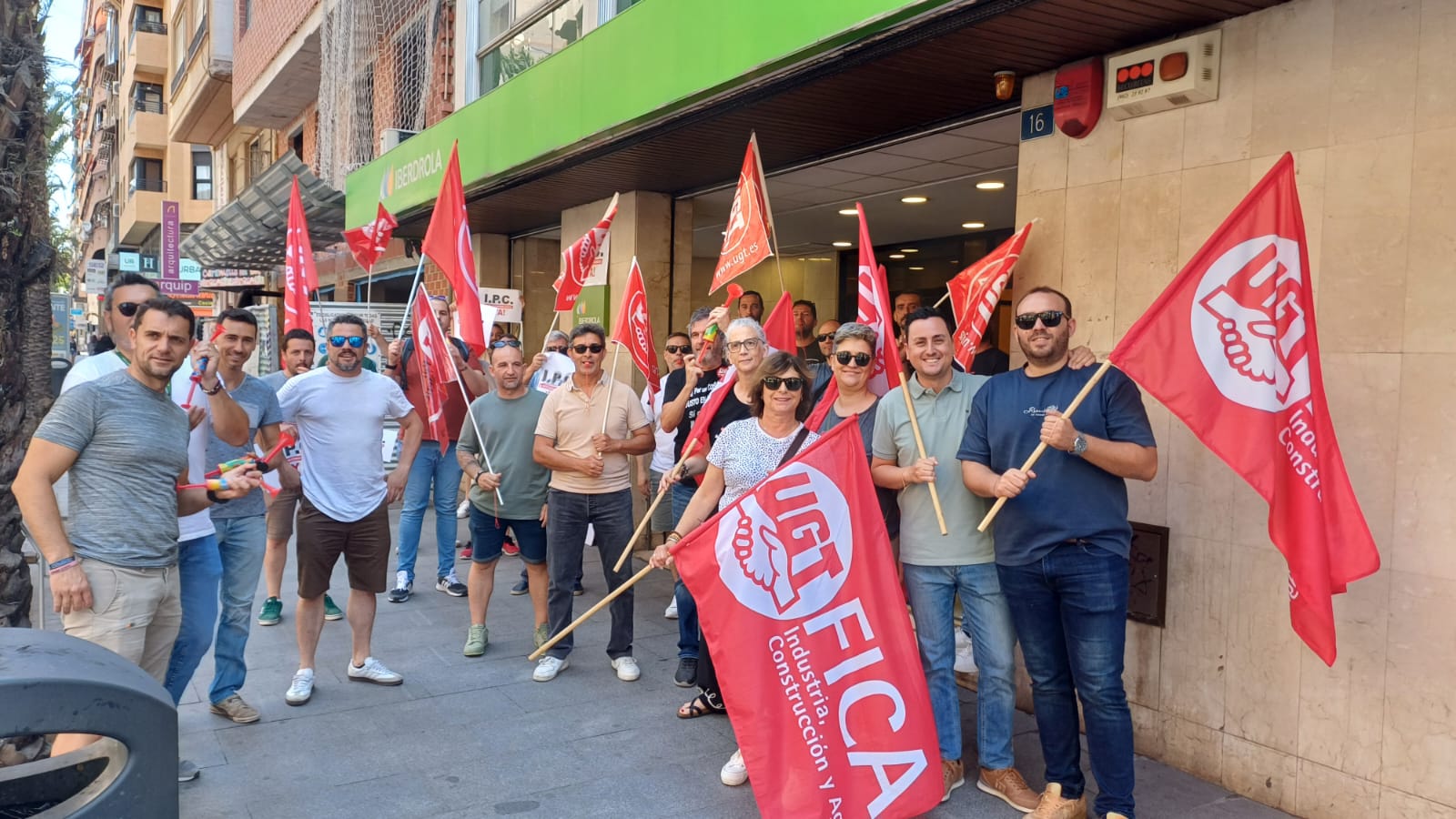 Huelga en Iberdrola (Alicante)
