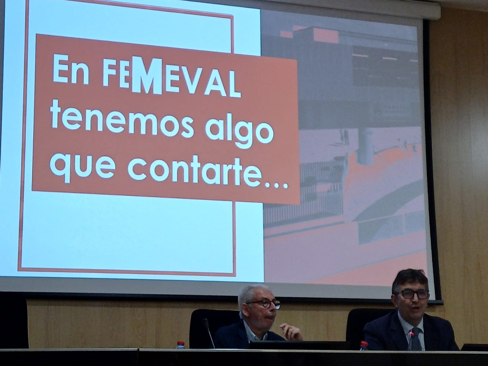 Acto de presentación en Femeval del nuevo centro de formación en Picanya